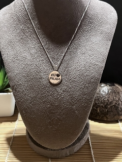 Colar “Eu amo praia” - comprar online