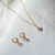 Conjunto Gota - Dourado - LPL Acessórios