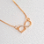 Colar Amor Infinito - Dourado - comprar online