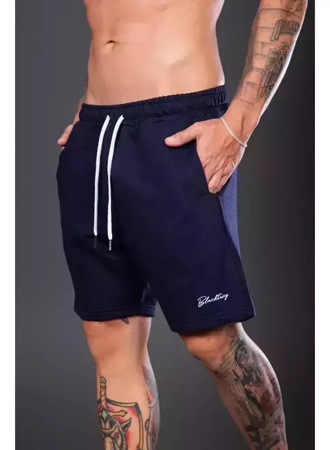 Bermuda Moletom Blue Cozy - comprar online
