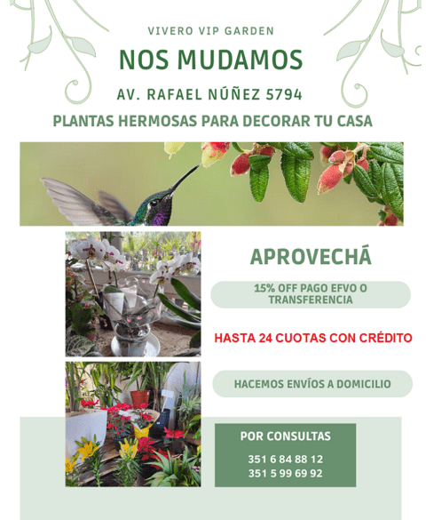 Carrusel vivero vip garden