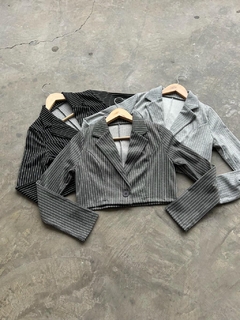 Blazers crop rayados