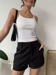 Shorts crepe sastrero - comprar online