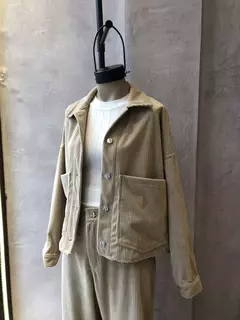 Camisacos de corderoy oversize