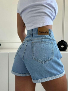 Short Denim Gin - azul - comprar online