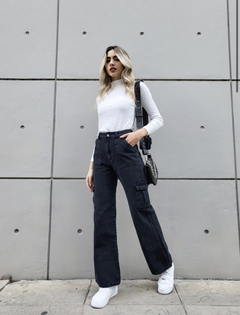 Jean Wide leg Cargo