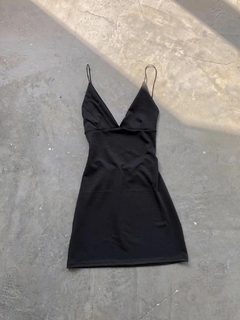 Imagen de Vestido corto crepe - espalda descubierta