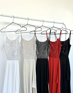 Vestidos largos - lentejuelas - comprar online