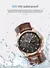 LIGE-reloj analógico con correa de cuero para hombre, Resistente al agua, calendario - PrizeShop