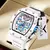 Reloj de lujo para hombre ONOLA moda casual multifuncional cinta de silicona impermeable - tienda en línea