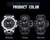 SANDA 6126 reloj de pulsera de cuarzo con alarma para hombre militar, reloj Digital, pantalla dual