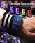 Reloj LIGE cuadrado informal deportivo de cuarzo para hombre, cronógrafo, resistente al agua hasta 50 m