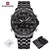 NAVIFORCE-reloj analógico de cuarzo para hombre, cronógrafo de pulsera con pantalla LCD, Resistente al agua - PrizeShop