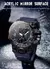 SANDA 6126 reloj de pulsera de cuarzo con alarma para hombre militar, reloj Digital, pantalla dual en internet