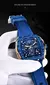 Reloj LIGE cuadrado informal deportivo de cuarzo para hombre, cronógrafo, resistente al agua hasta 50 m - comprar en línea