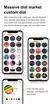 Para reloj GT Series reloj inteligente hombres mujeres HDScreen Bluetooth llamadas