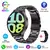 Reloj inteligente para hombre y mujer, pulsera con Pantalla AMOLED HD, asistente de voz
