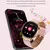 GT4 Mini reloj inteligente para mujer 360*360 pantalla AMOLED HD NFC en internet