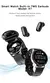 Imagen de Reloj inteligente X7 2 en 1, dispositivo deportivo con auriculares TWS, Bluetooth