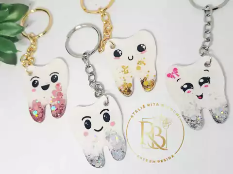 Chaveiro Dente - modelo 2