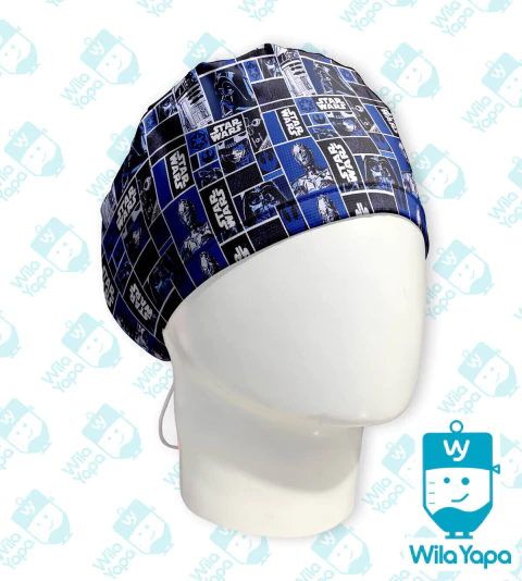 Star Wars PS4 - Gorra Quirúrgica - WilaYapa
