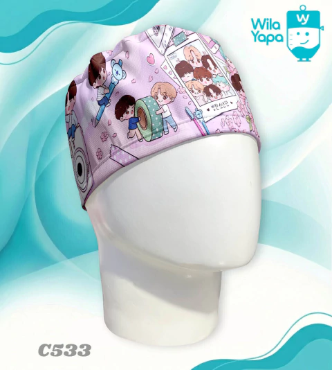 Bts C533 - Gorras Quirurgicas - WilaYapa