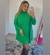 Poncho Vestido Verde - comprar online