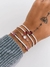 Pulseira Riviera coração - Rubi rose - comprar online