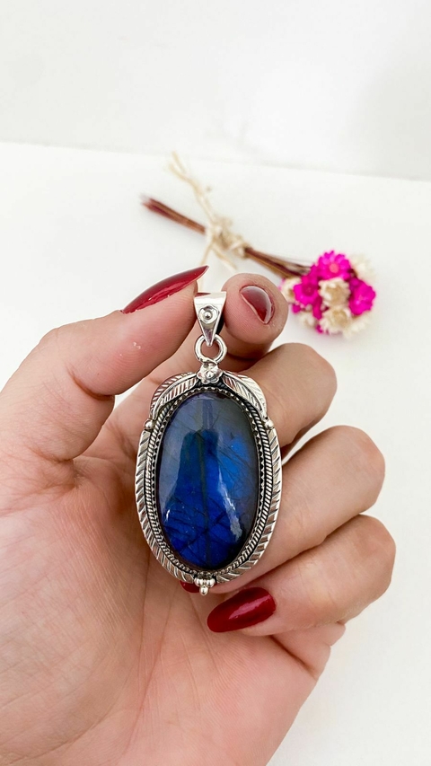 Pingente Sodalita natural