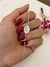 Pulseira medalha Nossa Senhora das Graças cravejada