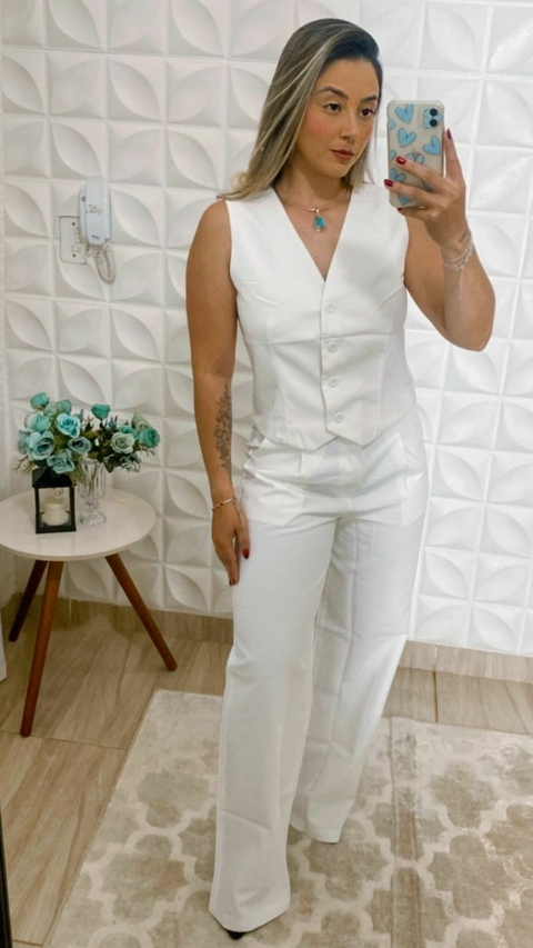 Conjunto Pantalona c/ colete