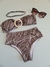 Conjunto Biquíni cintura alta com Short Estampa Seiva - comprar online