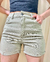Short beige de jean elastizado