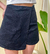 Short pollera negro