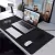 Mouse Pad 120x60 Extra Grande Preto Tapete de Mesa Sintetico Premium Slim Antiderrapante