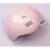 Estufa Cabine Digital Unhas Acrigel Gel Rosa Bivolt Sun 5 Led Uv 48W