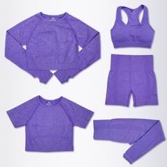 Conjunto feminino para academia - Level up