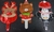 Globo en forma de Figuras Navidad Surtido (Paquete de 10pzs)