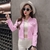 Jaqueta jeans feminina slim fit na internet