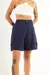Bermuda Bogatelle Azul Marinho Sausalito Slow Fashion