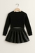 Semi Cropped Manga Longa Preto - comprar online