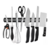 Barra Magnética 50Cm Porta Cuchillos Utensilios Herramientas - El Romano