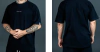 Camisa Oversized Black Cotton