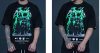 Camisa Oversized Black Metal Font's