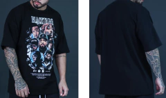 Camisa Oversized Black Targ Rapper's