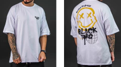 Camiseta Oversized White Smile