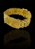 Bracelete Jesus Cravejado 10mm Banhado a Ouro 18k - comprar online