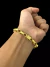 Pulseira 8mm Tijolinho Curto Banhado A Ouro 18k - comprar online