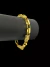 Pulseira 8mm Tijolinho Curto Banhado A Ouro 18k na internet