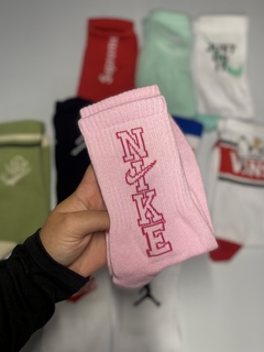 Media caña Nike Bord rosa - comprar online